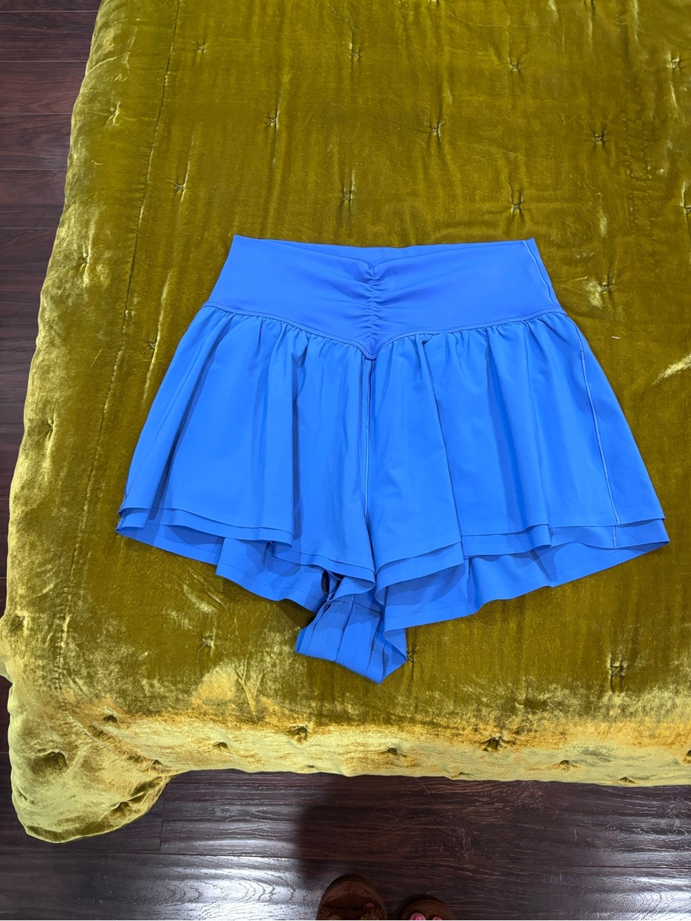 Aerie OFFLINE Blue Women's Layered Flowy Shorts